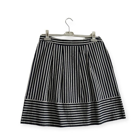 Moschino Cheap and chic Striped Cotton Mini Skirt, Size US10 - Picture 2 of 14